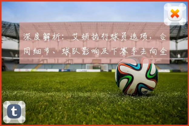 深度解析：艾顿执行球员选项，合同细节、球队影响及下赛季去向全知道